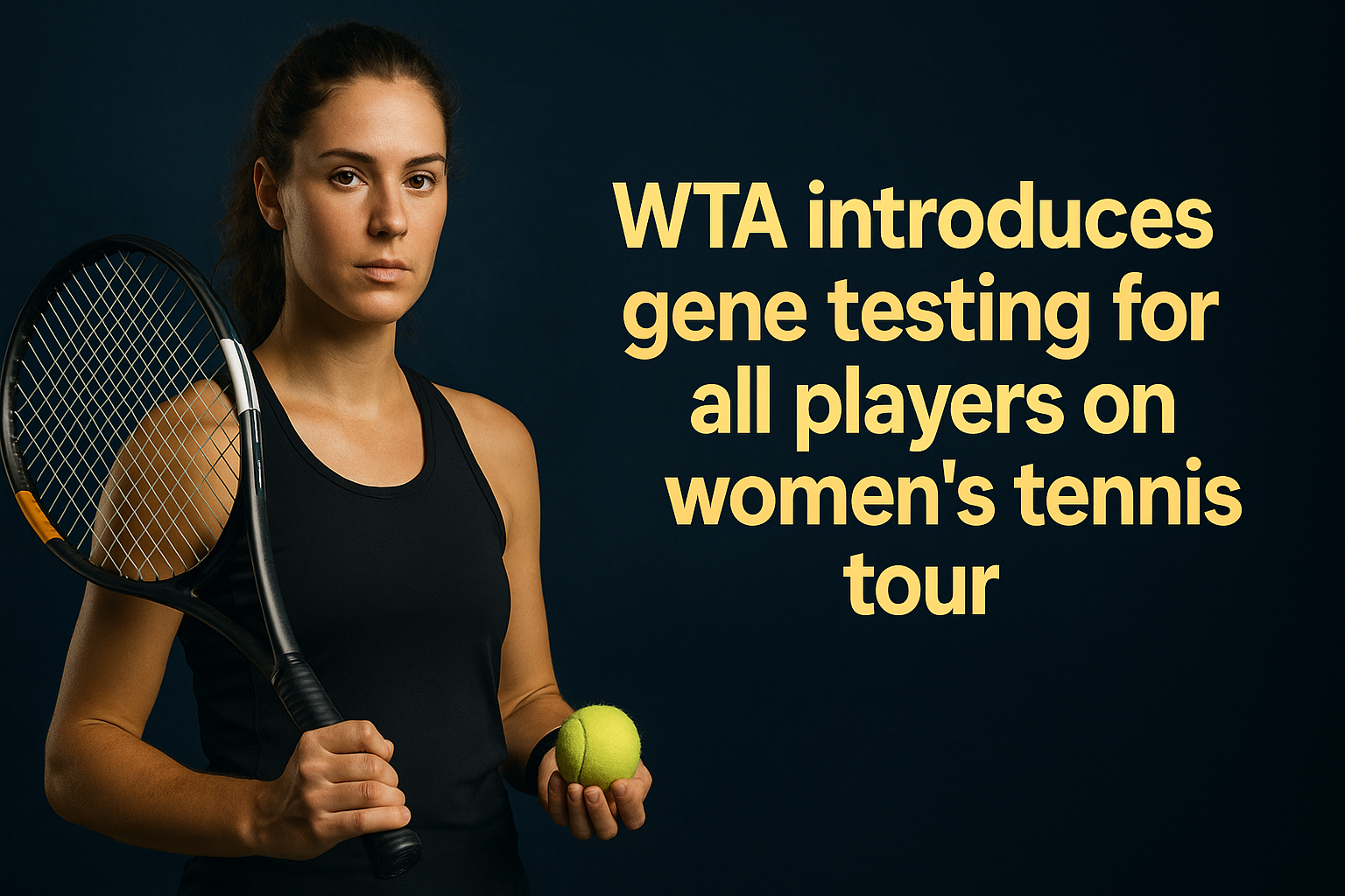 WTA Gene Testing Shifts Eligibility From Hormones to Genetics